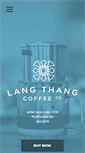 Mobile Screenshot of langthangcoffee.com